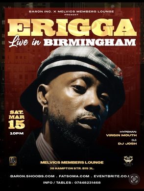 Erigga Live in Birmingham